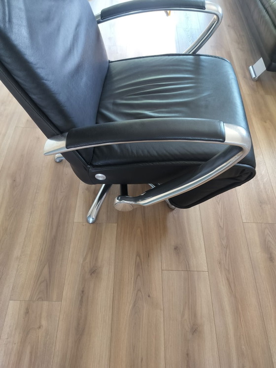 W.Schillig Sillón reclinable – Sillones reclinables, Cuero, Metal (photo 2 of 5)