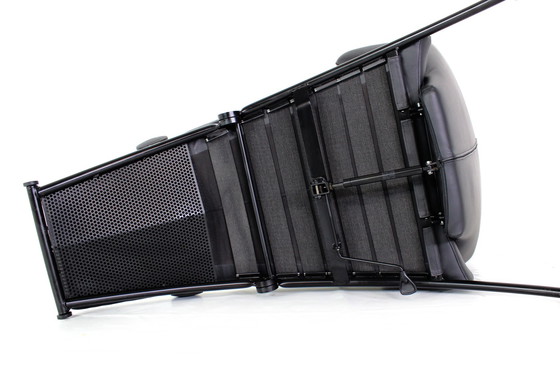 Image 1 of WK Wohnen Multi-Functional Relax Chair / Relax Armchair "Solo" by Prof. Heiliger in Premium Leather