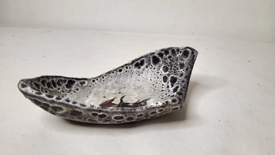 Céramique - Ravier Vallauris Jean Austruy – Vaisselle, Porcelain, Ceramic, Vintage (photo 3 of 7)