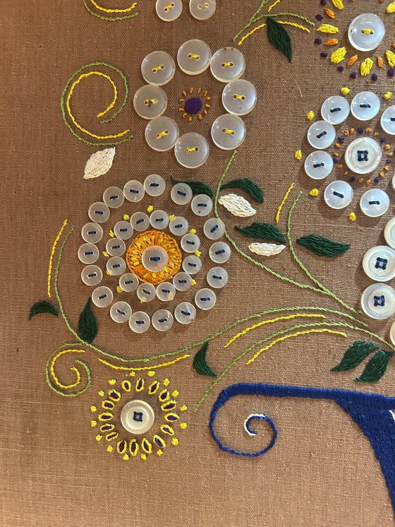 Image 1 of geborduurde afbeelding 1970