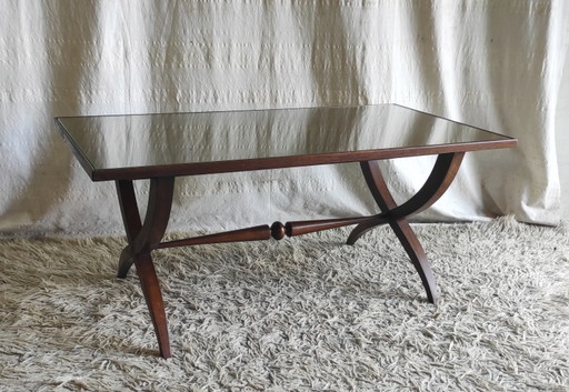 Solid Wood Coffee Table, English Style - Mid-20th Century – salontafels