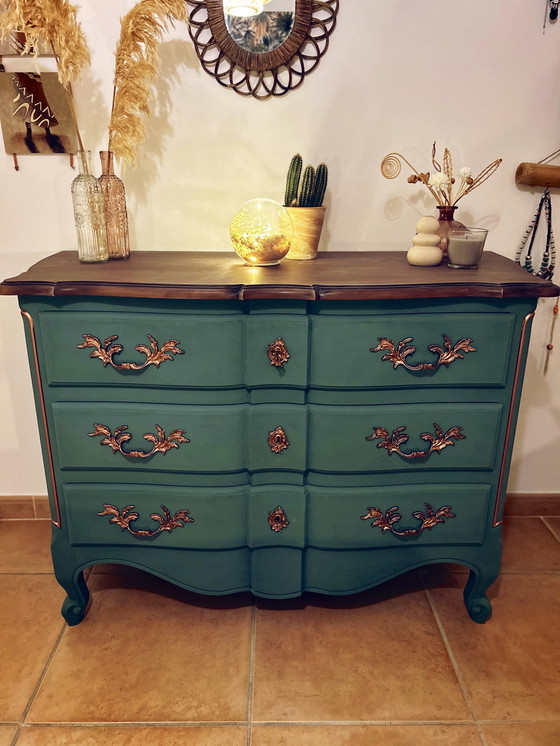 Image 1 of Comò arbalète Luigi XV relookee