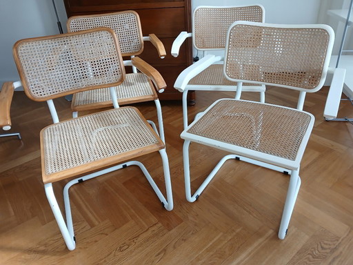 Cesca webbing stoelen