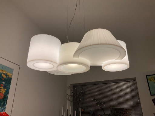 White multi-shade Ceiling light