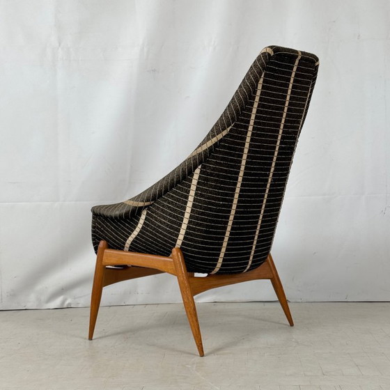 Image 1 of Pair of Julia Gaubek High-Back Armchairs, 1960s
