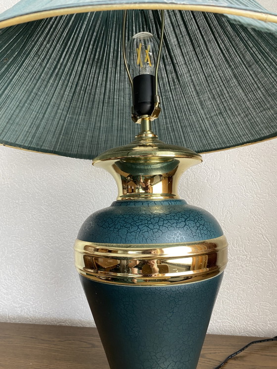 Image 1 of Vintage lamp groen