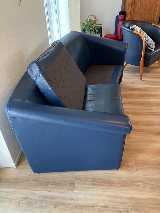 Divano Touché e due poltrone a secchiello – Divani, Leather, Wood (photo 6 of 12)