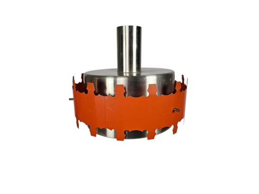 VEB Metalldrücker Halle - pendant lamp - East Germany - former GDR - Space Age - mid-century - 60s