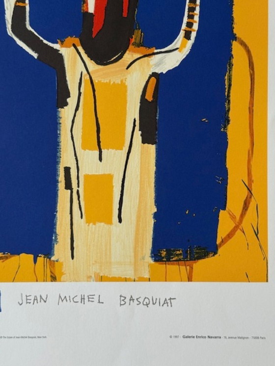 Image 1 of Jean-Michel Basquiat (after) - Welcoming Jeers - 1997