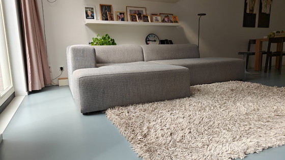 Image 1 of Geräumiges graues Ecksofa von 4x6 Sofa