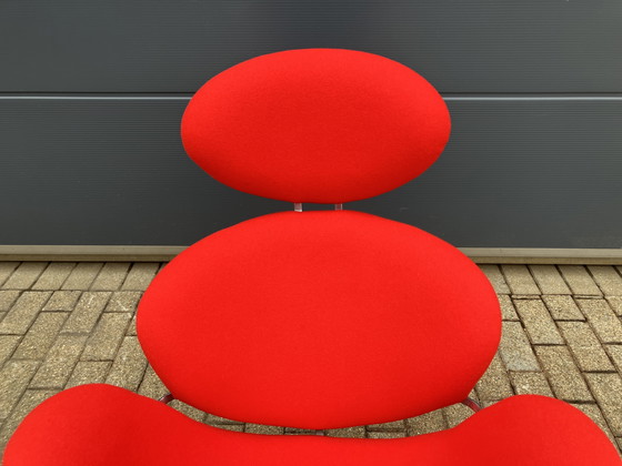 Image 1 of 2x Artifort Big Tulip 1e Editie 1958 Pierre Paulin Onberispelijke Nieuwstaat!!