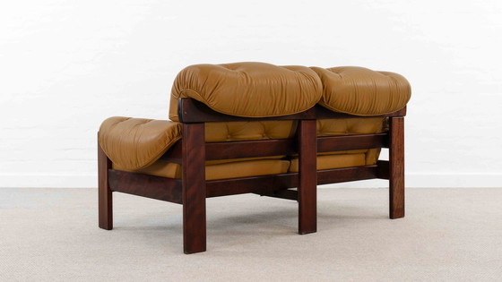 Image 1 of Braziliaanse stijl lederen zitgroep