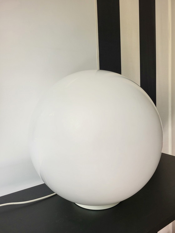 Image 1 of Contemporary Opaline Wit Glazen Globelamp