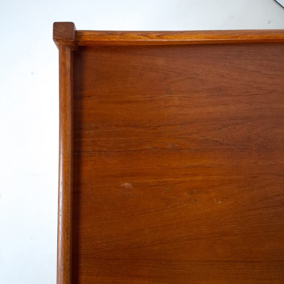 Tavolino da caffè quadrato vintage, design danese, in teak, anni '60/'70, stile Mid-Century Modern. (photo 8 of 9)