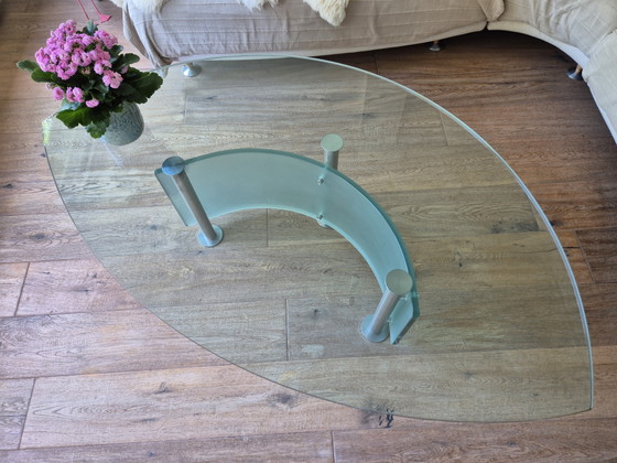 Image 1 of Beautiful designer coffee table by Ronald Schmitt, model K255, in very good condition.