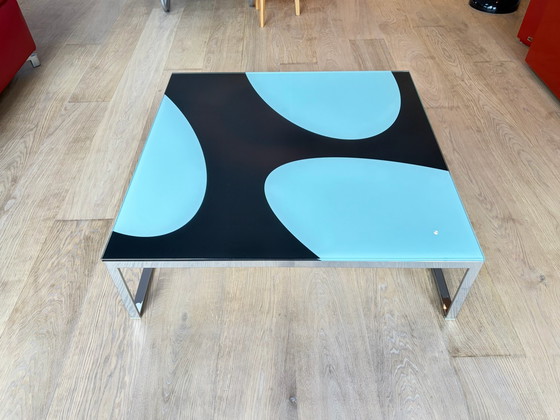 Image 1 of Nice modern glass coffee table, Bontempi, Hip Hop