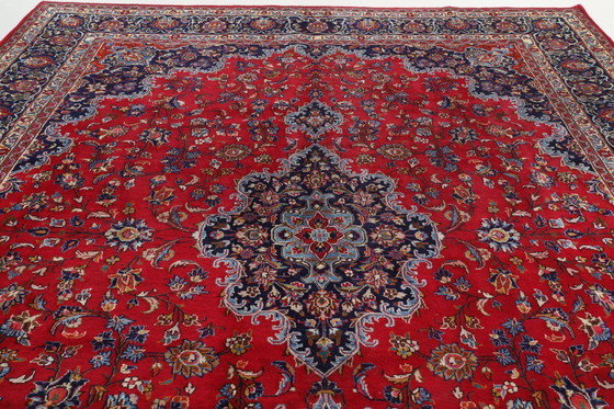 Image 1 of Alfombra persa Mashad 3,75 x 2,88 Alfombra oriental fina n.º 39