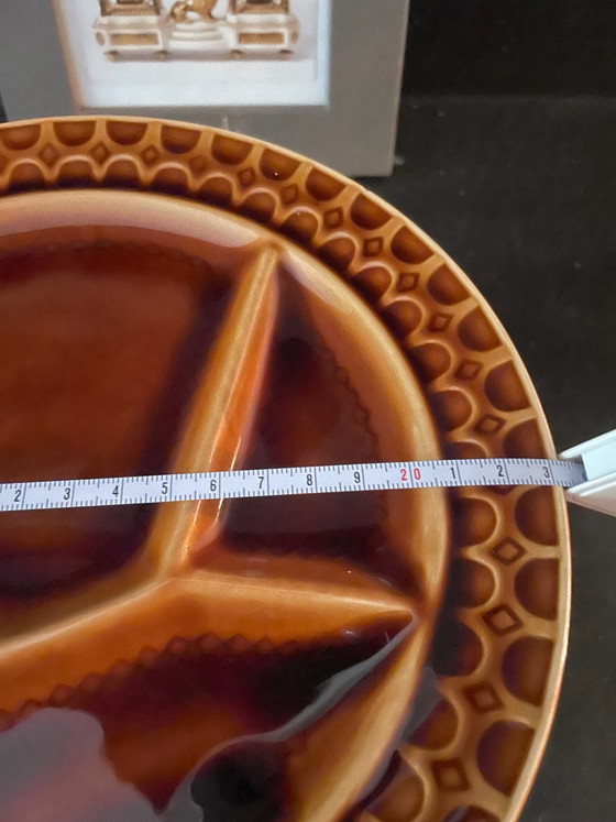 Sarreguemines Fondue/Gourmet Vintage Plates – Crockery, Ceramic (photo 14 of 15)