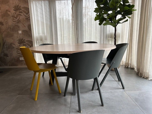 Slowwood table + chairs