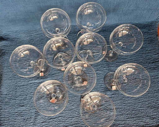 Verres en cristal Nachtmann, lot de 10