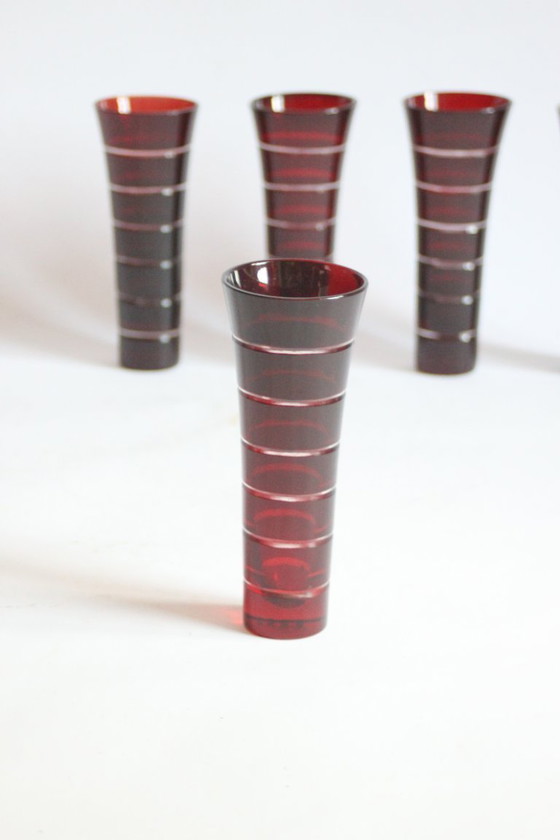 Image 1 of Philippe Deshoulières Champagneglazen, set van 5