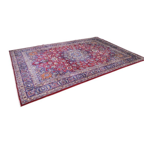 Image 1 of Handgeknoopt Perzisch tapijt Mashhad 345X250