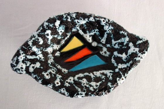 Image 1 of Tazza in ceramica schiumata Vallauris 1950