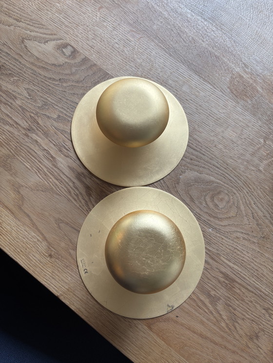 Image 1 of 2x entonnoir Vibia 2012 feuille d'or