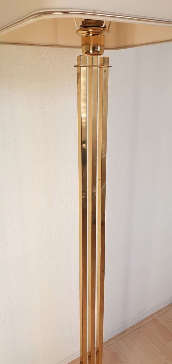 Image 1 of Lampada da terra vintage Lustrerie Deknudt Regency