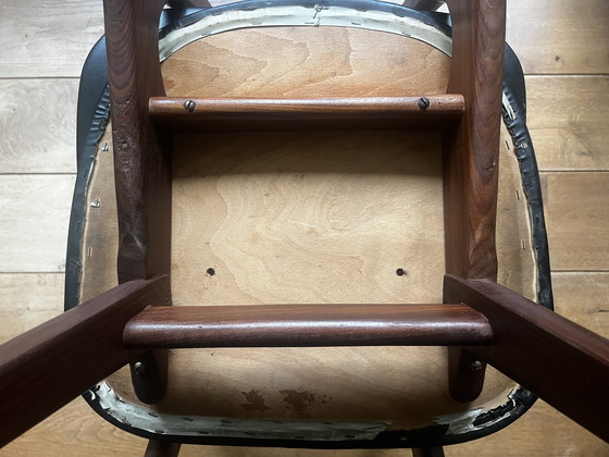 Image 1 of 6x Dining chairs by Louis van Teeffelen for WéBé