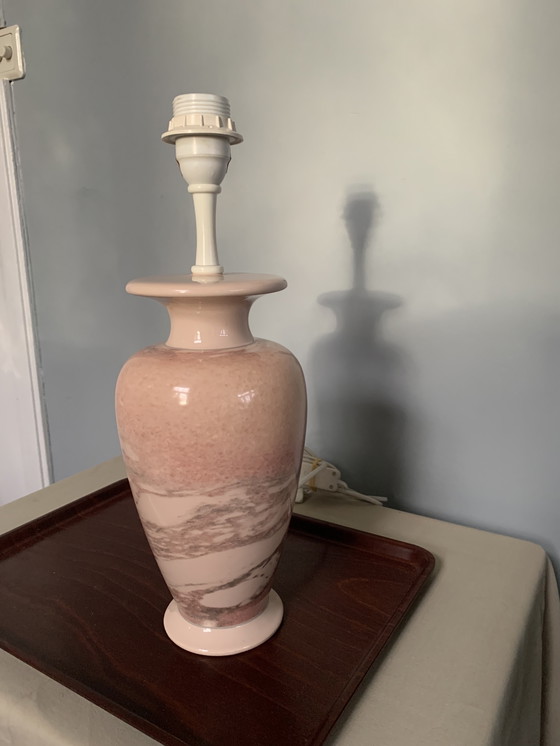 Image 1 of Robert de Schuytener Alter Mono table lamp, pink ceramic