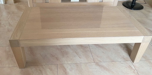 Massief eiken salontafel merk Theuns