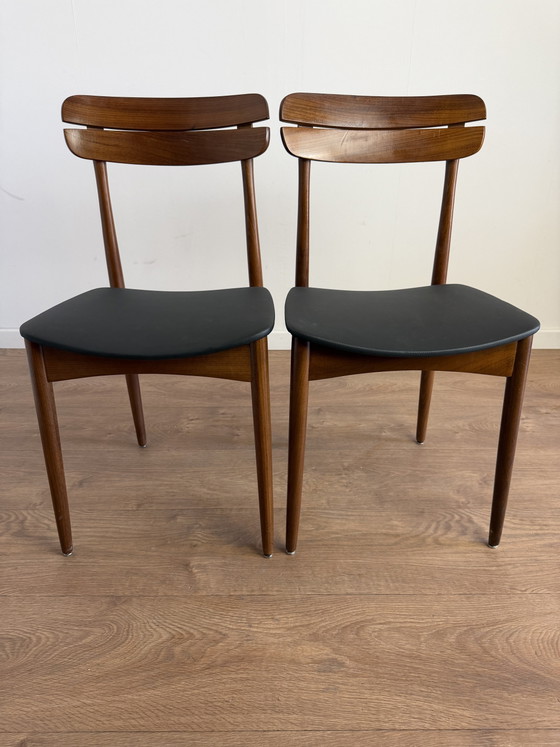 Image 1 of Set of 4 Scandinavian chairs
