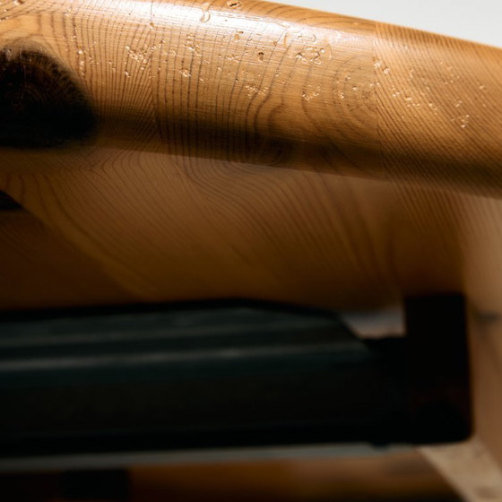 Image 1 of MK10156 Esstischgarnitur aus Kiefernholz von Rainer Daumiller für Hirtshals Savvaerk, 5er-Set