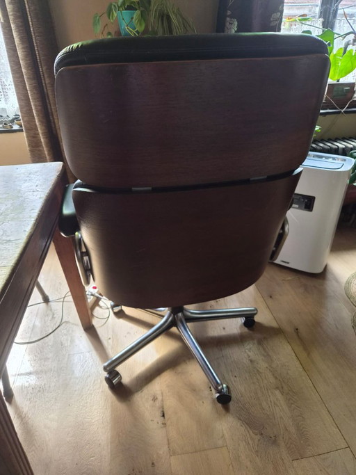 Fauteuil Giroflex Karl Dittert – draaistoelen, Aluminium, Wood (photo 2 of 8)