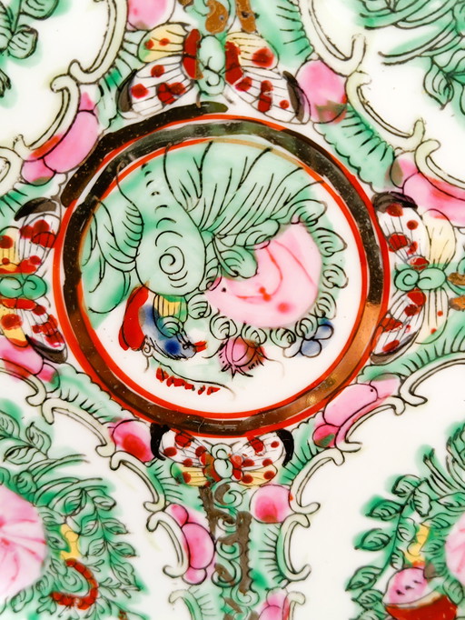 Chinese Porcelain Plate and Signed