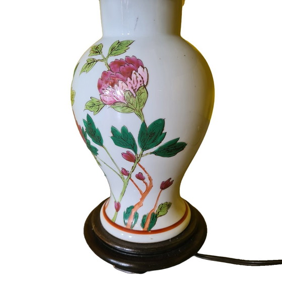 Image 1 of Lampada da tavolo in porcellana francese d'Art de Rodez, anni '80