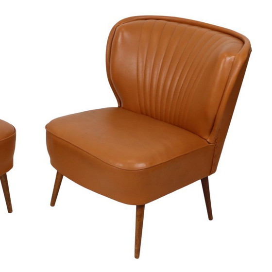 Image 1 of Coppia di sgabelli da cocktail vintage