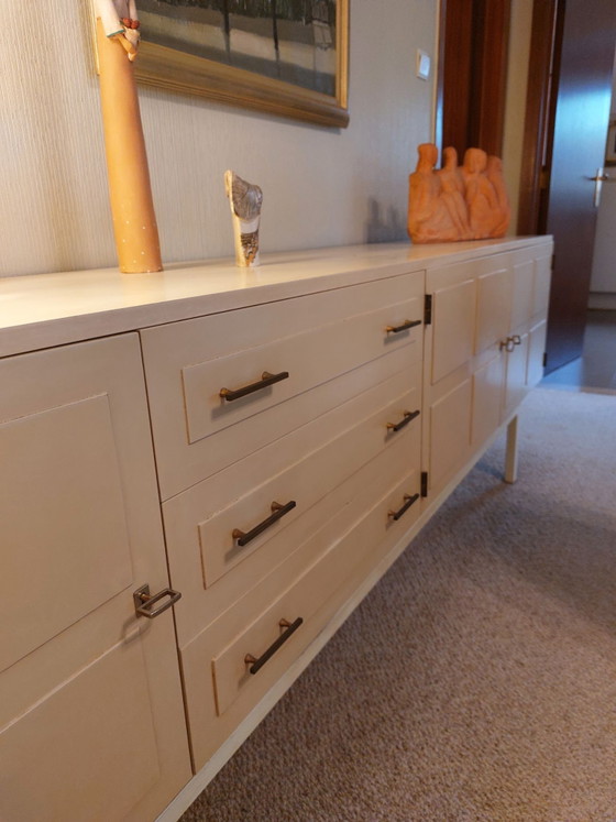 Credenza e armadio a muro alto Musterring vintage cubism – Credenze, Metallo, Legno (photo 4 of 6)
