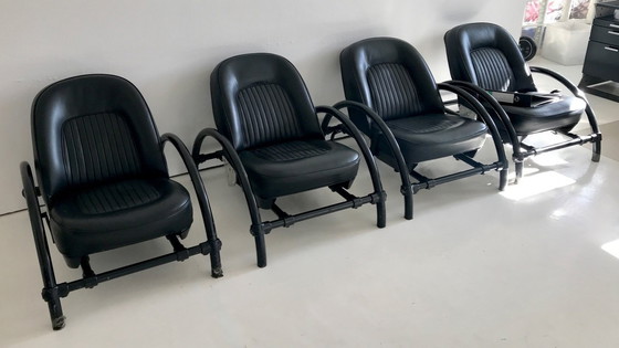 Image 1 of ron arad - sedia rover originale (ca. 1981) - restaurata - classico del design