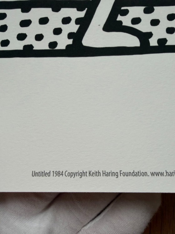 Image 1 of Keith Haring (1958-1990), Untitled, 1984, Copyright Keith Haring Foundation, Licensed by Artestar New York, Printed in the UK