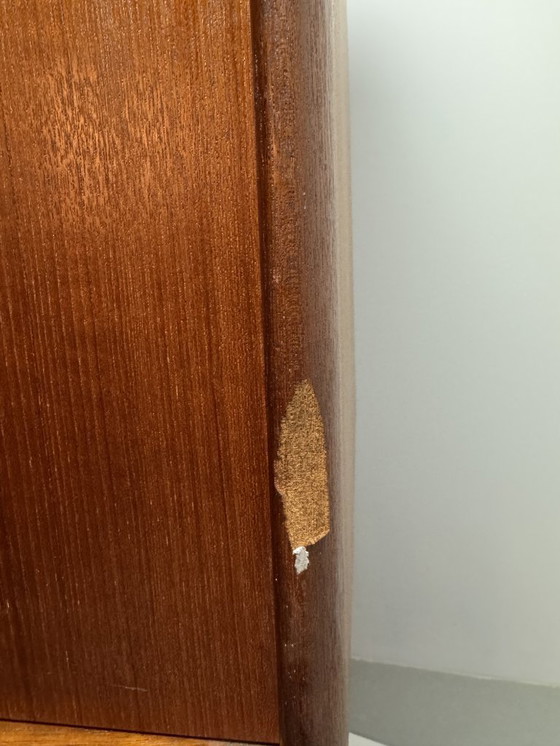 Image 1 of Large Mid-Century Design Scandinavian Highboard attributed to Sven Aage Madsen, Denmark, 1960s