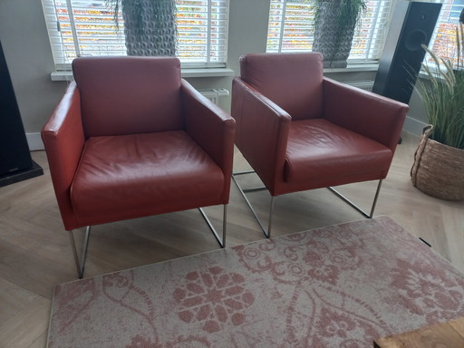 2x Bert Plantagie Pallas Armchair