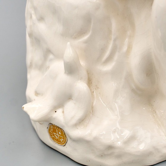 Ceramic Woman Figure, Jihokera Bechyně, 1986, Czechoslovakia – Sculpture (photo 17 of 19)