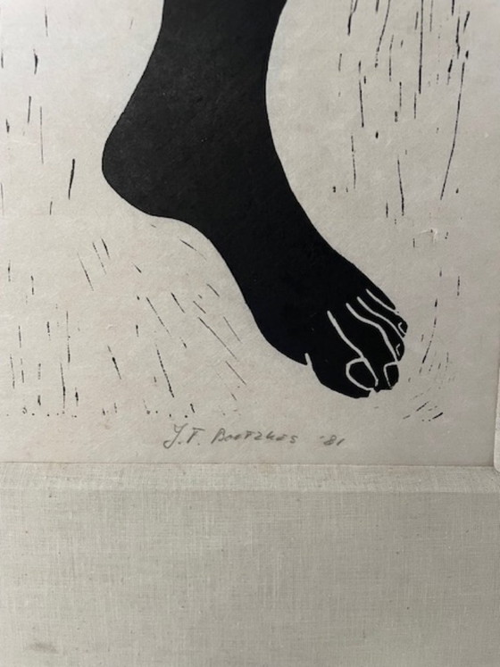 Jan Boetzkes – The Morning After – litografía 1981 – Litografías y grabados, Papel (photo 6 of 13)