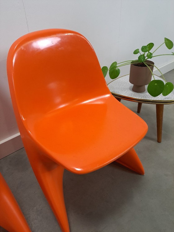 Image 1 of Seggiolone Casalino I in plastica arancione