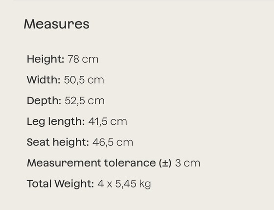 Image 1 of Sedia da pranzo SKLUM KANA set da 4 (nuova in plastica)