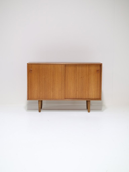 Vintage Danish teak TV cabinet