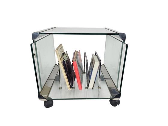 Image 1 of Gallotti & Radice - Pierangelo Gallotti - side table & trolley - Italy - 70's