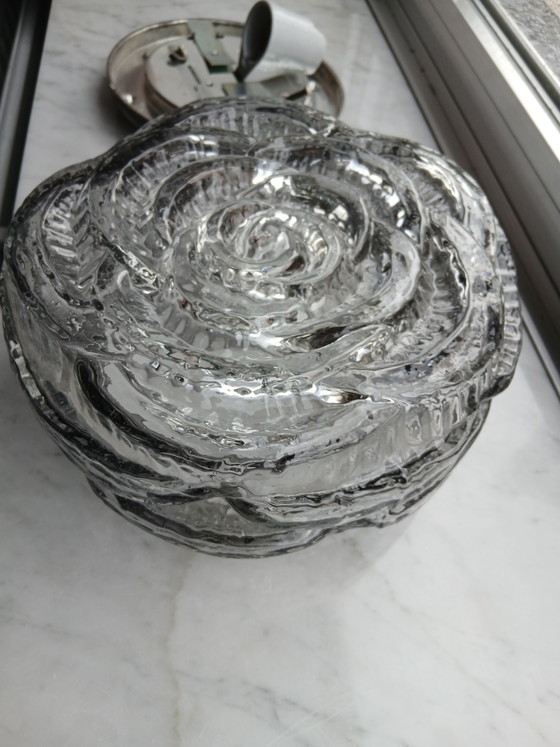 Image 1 of Vintage Erco Leuchten ijdkristan wall or ceiling lamp